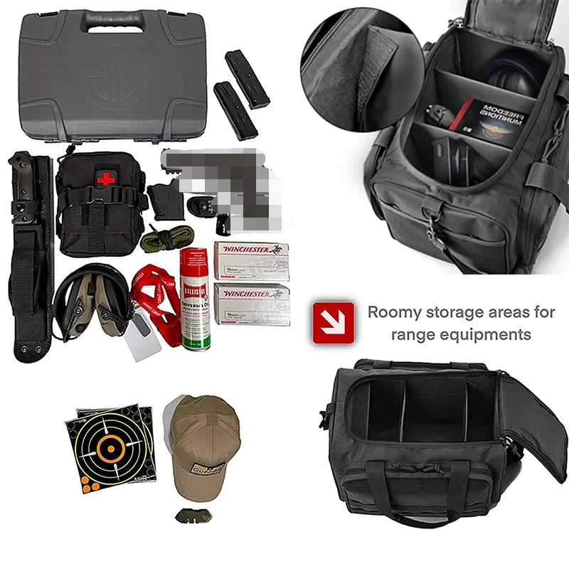 Large Capacity Outdoor Tactical Storage Bag Multi-Functional Sports Handbag Single-Shoulder Tactical Backpack for Sports