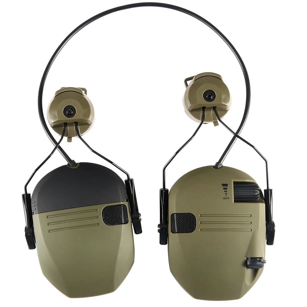 New Generation WK Helmet VersionTactical Electronic Shooting Earmuff Anti-noise Headphone NRR23dB