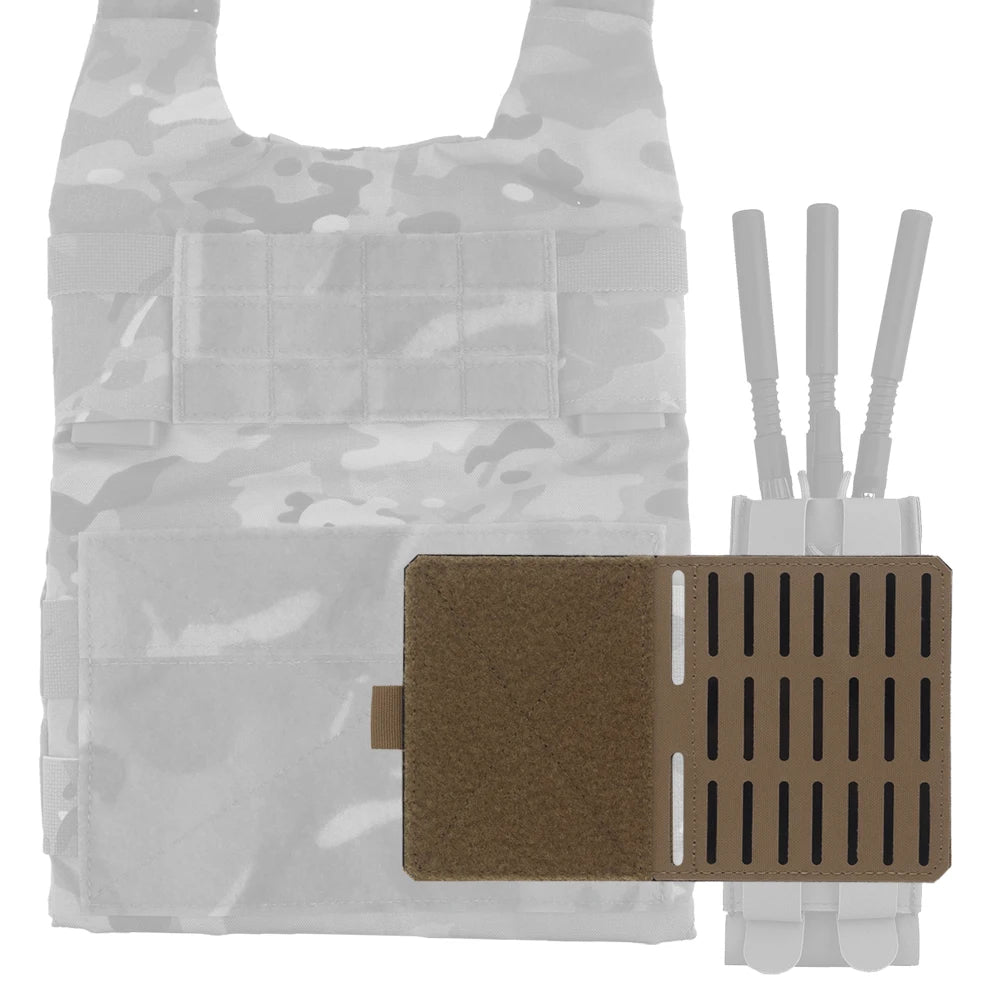 OPHIDIANTAC Molle Board hanger extension panel with paste for vest chest equipped with airsoft gun paintball equipment