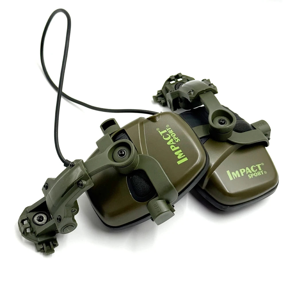 Army Shooting Earmuffs 23NRR Tactical Hunting Headset Electronic Hearing Protector Active Noise Reduction Sound Pickup Headphone
