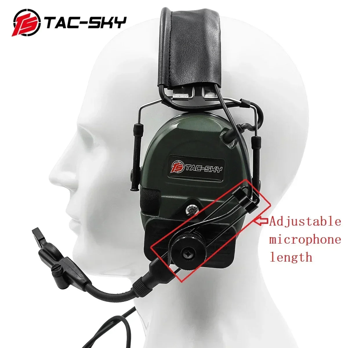 M87 microphone is suitable for COMTA I /TCI LIBERATOR I tactical shooting headset