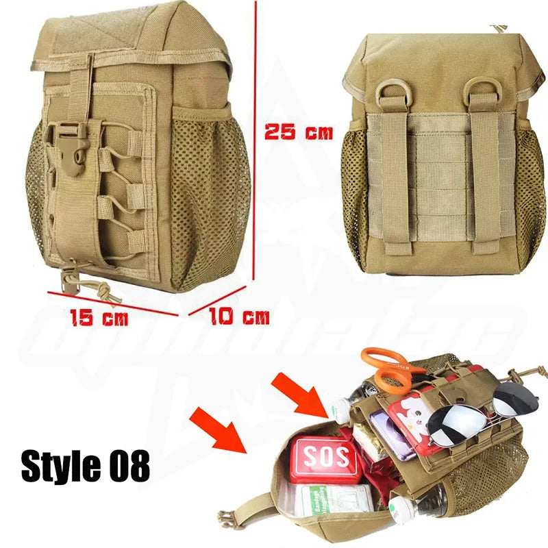 OPHIDIAN Hunting Bag Molle Bag Gear Waist Bag Men Phone Bag Camping Hunting Accessories Belt Waist Bag EDC Bag