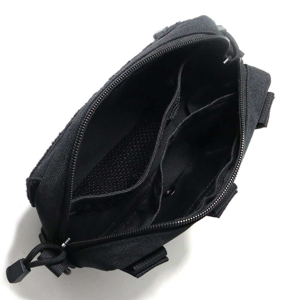 Tactical Molle Admin Pouch Utility Laser Cut EDC Tool Pouch Bag Horizontal Modular Pouches