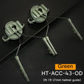 Tactical Headset Holder Fast Helmet  Rail Suspension Bracket Hunting Shooting Headset Bracket Helmet Rail Adapter Set