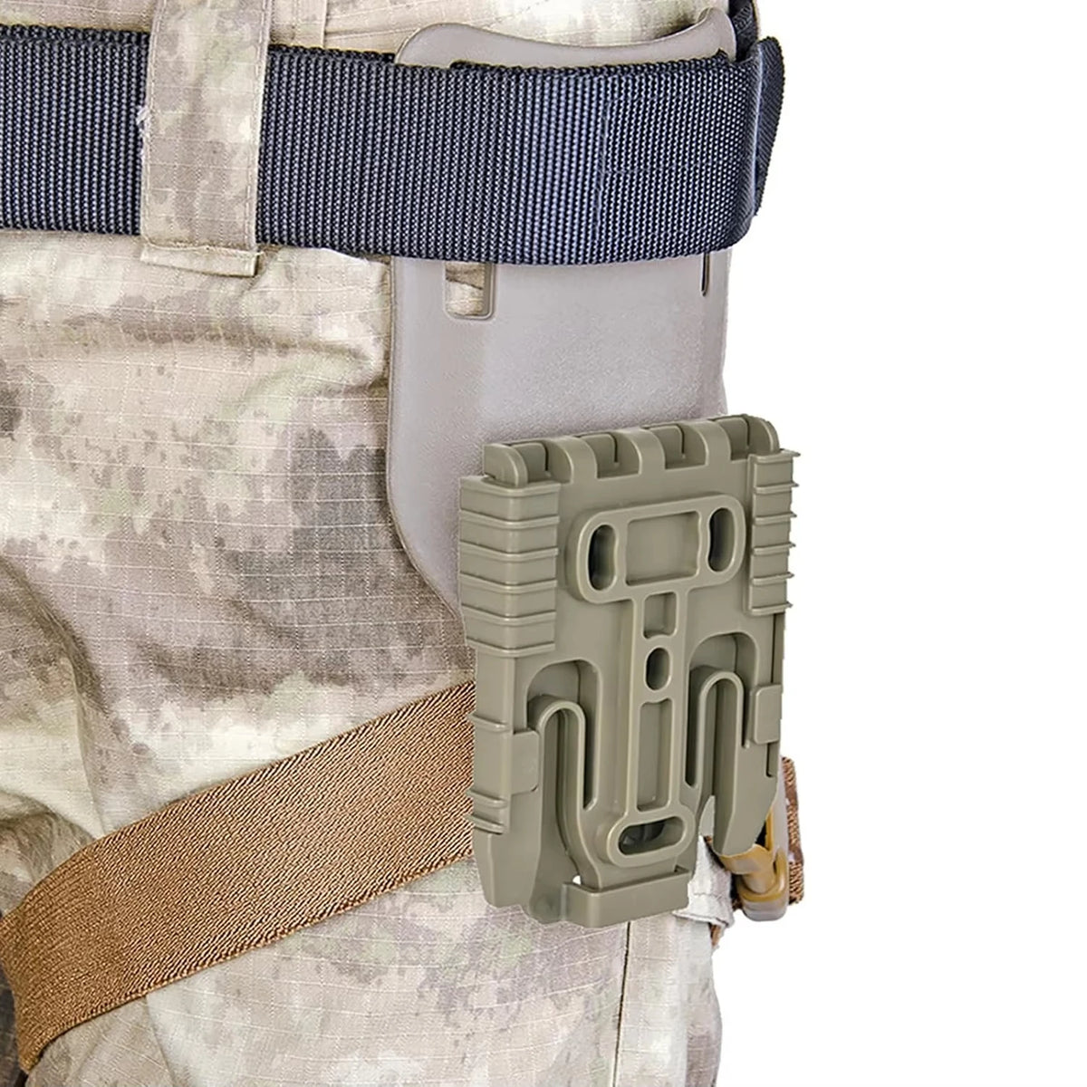 Tactical Locking System QLS 19 22 Kit Pistol Holster Belt Adapter Gun Quick Receiver&Fork Hunting Shooting Training Airsoft Gear