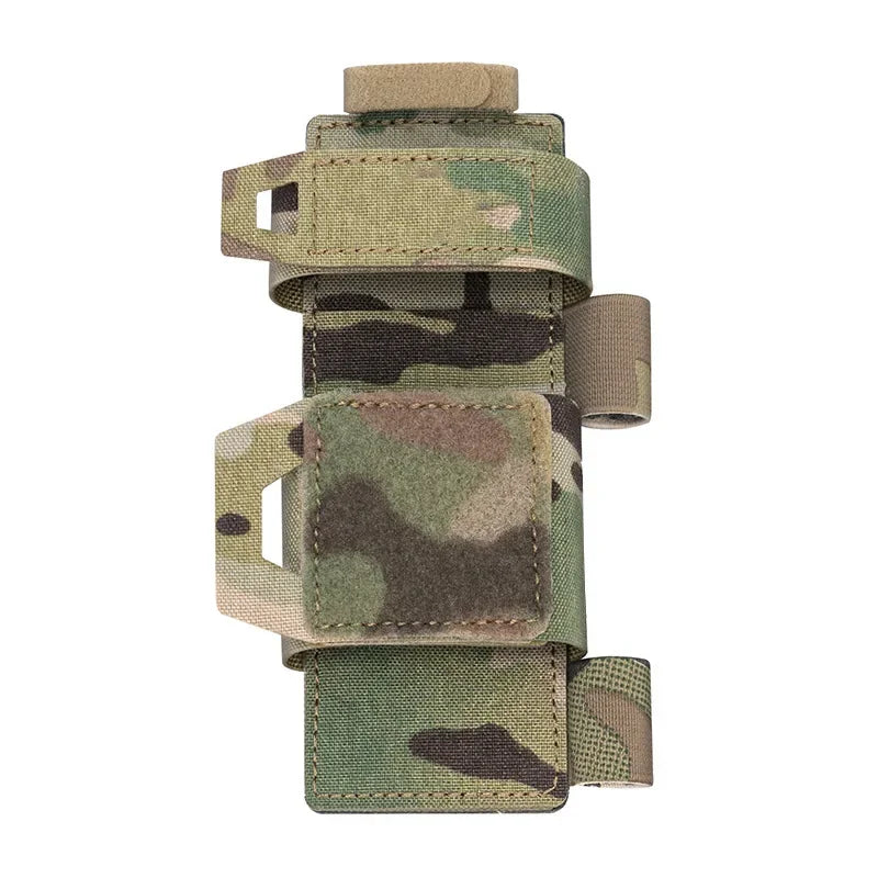 Tactical Tourniquee Pouch Survival Scissors Bag Trauma Shear Pouch Molle Scissor Holder Tactical Elastic Straps Holder