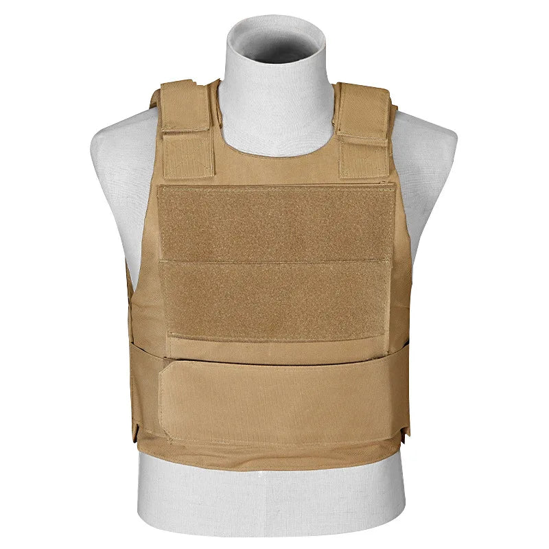 Men's Tactical Molle Vest for Outdoor Hunting Colorful Airsoft Gun Vest Equipment with Bullet Pouches Durable Camouflage Vest