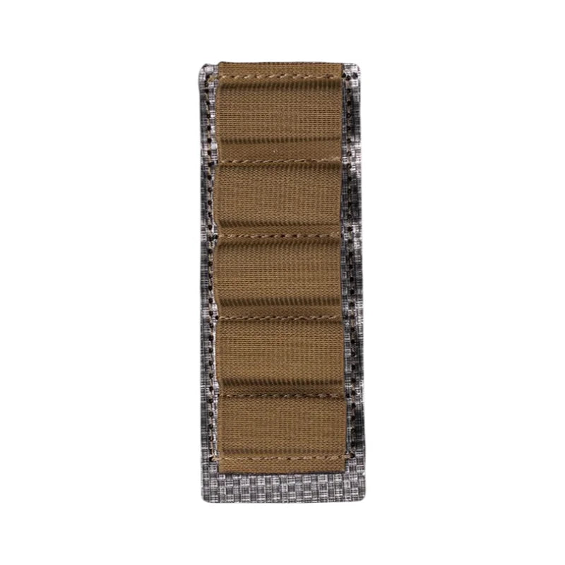 Convenient to carry knight shotgun pendant with elastic fixation, compatible with MOLLE system