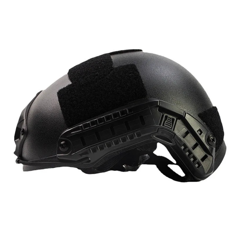 BOOIU Airsoft Tactical Helmet FSAT PJ/MH Helmet Military Tactical Gear Self Defense Outdoor Cycling Hiking CS Helmet Protection