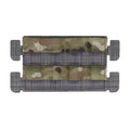 Airsoft FCSK Vest Molle Admin Panel Tactical Vest Expansion Platform Carbon Fiber Chest Panel Plate Carrier Gear