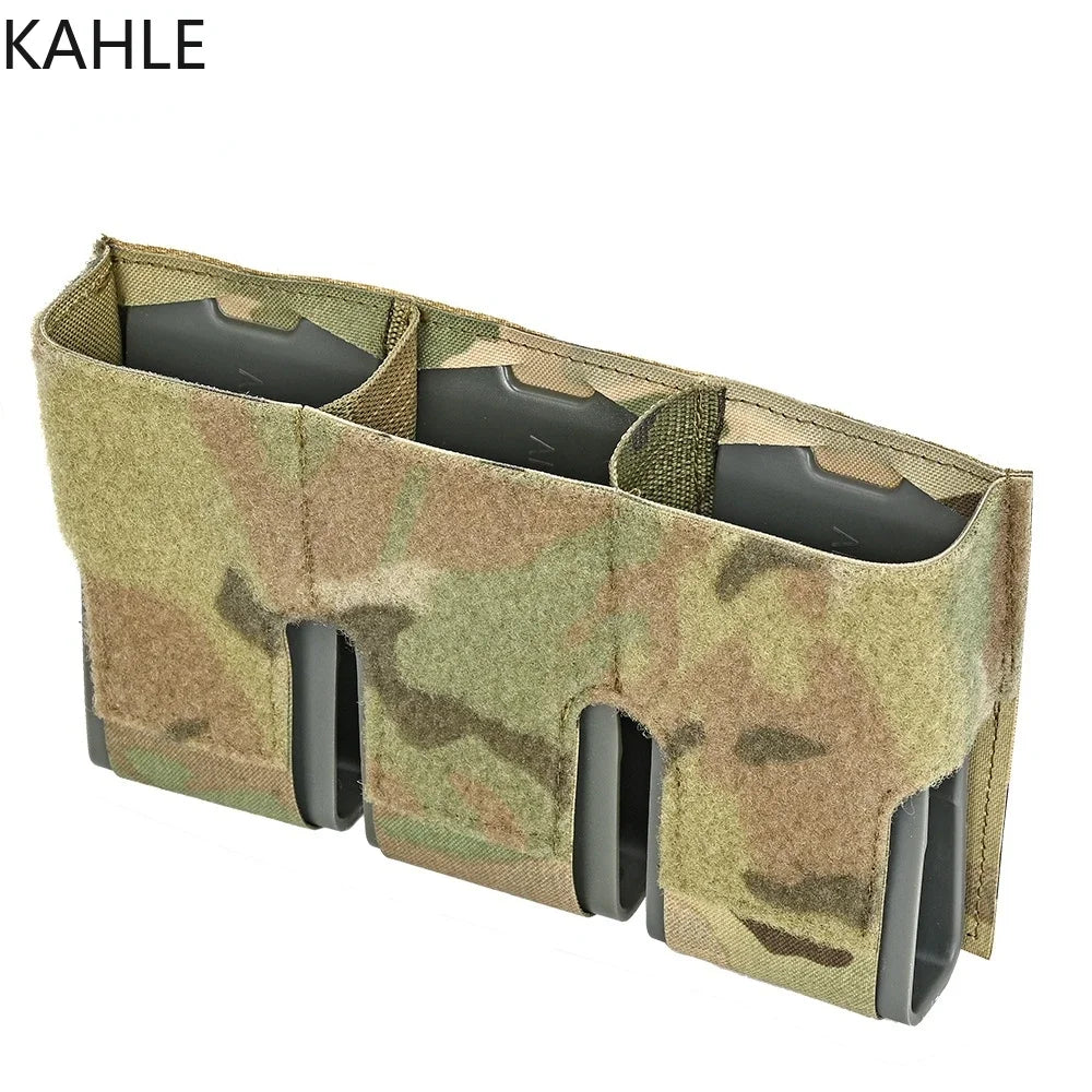 Triple 5.56 Magazine Pouch KTS M4 AR15 MAG Hunting Bag Built-In Clips Fast Retrieving FCPC FCSK 2.0 Plate Carrier Vest