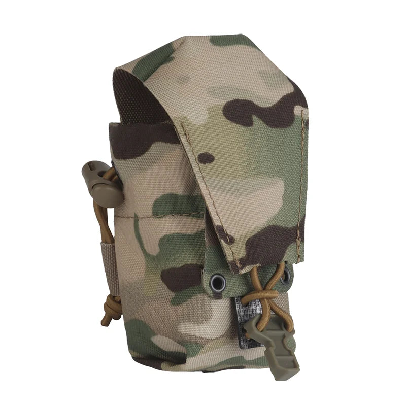 Ferro Style Multifunctional MOLLE Elastic Waist Pouch Silent Flip Top Banger Pocket Magazine Holder Hunting/Airsoft Gear