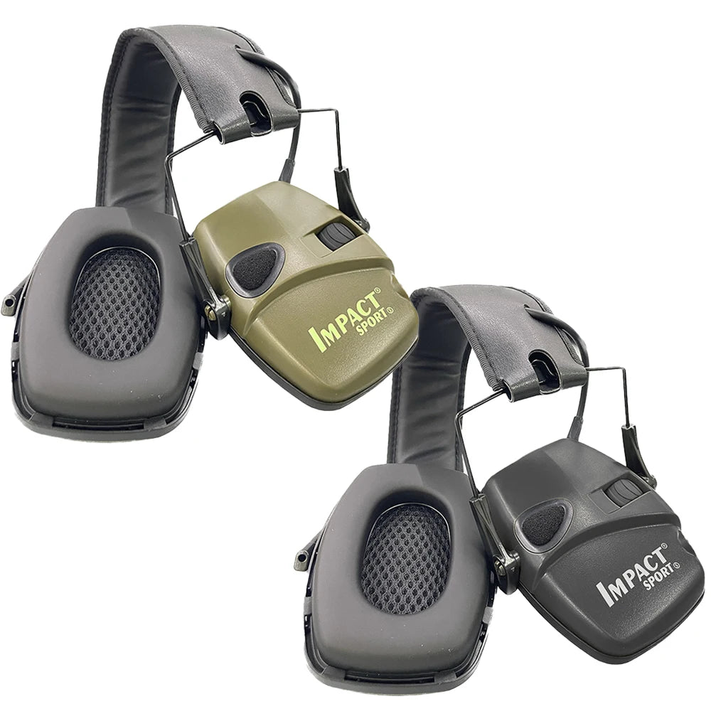 Impact Sport Tactical Electronic Outdoor Sports Anti-noise Headset Shooting Hunting Protective Headset Shooting Earmuff
