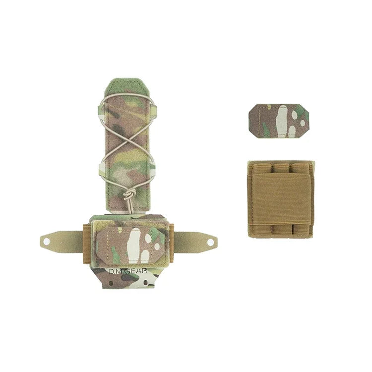 Tactical Helmet Battery Pouch Night Vision Helmet Battery Bag Gear Aisorft Helmet Counterweight Storage Pouch Accessories