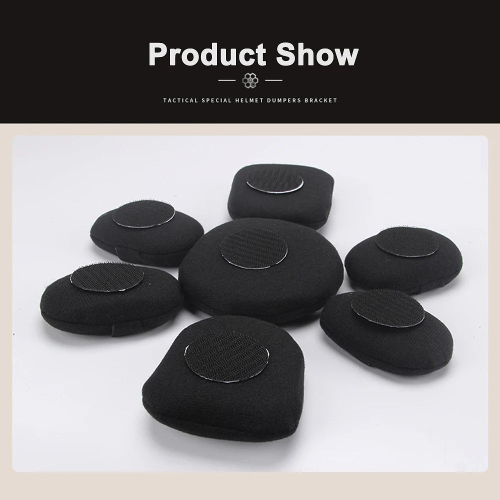 Helmet Padding Kit Airsoft Helmet Replacement Universal Foam Pads Set Tactical Accessories Padding Kits Foam Mats for CS Cosplay