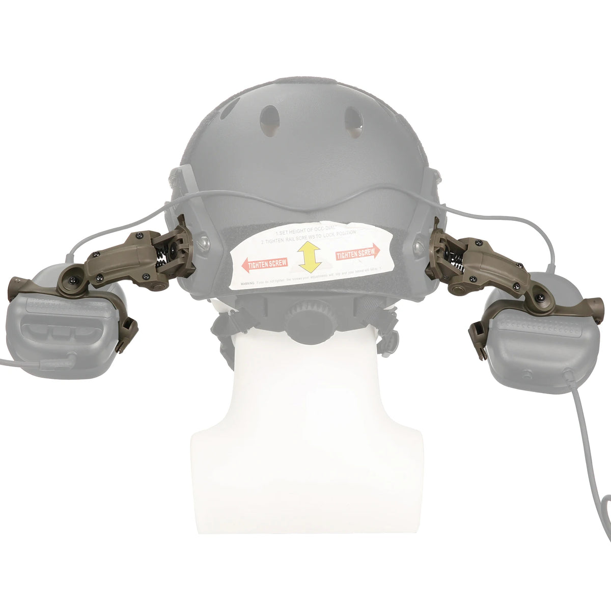 Multi-Angle Rotation Tactical Helmet Rail Adapter – Fit OPS Core ARC Team Wendy  Rail Shooting Headset