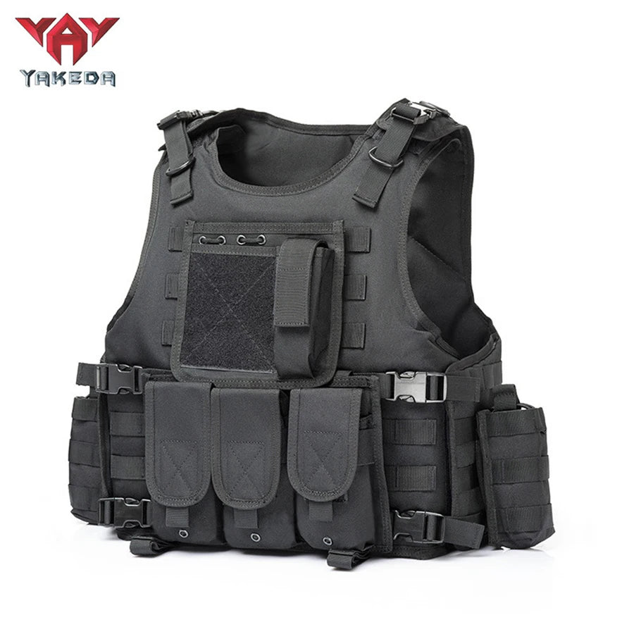The YAKEDA MOLLE extended system security duty uniform is equipped with multiple accessory packages
