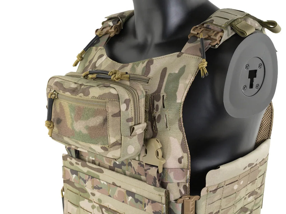 Outdoor Multi-purpose GP Horizontal Sundries Bag Tactical Vest Molle Waist Pouch Chest Rig Accessory Bag
