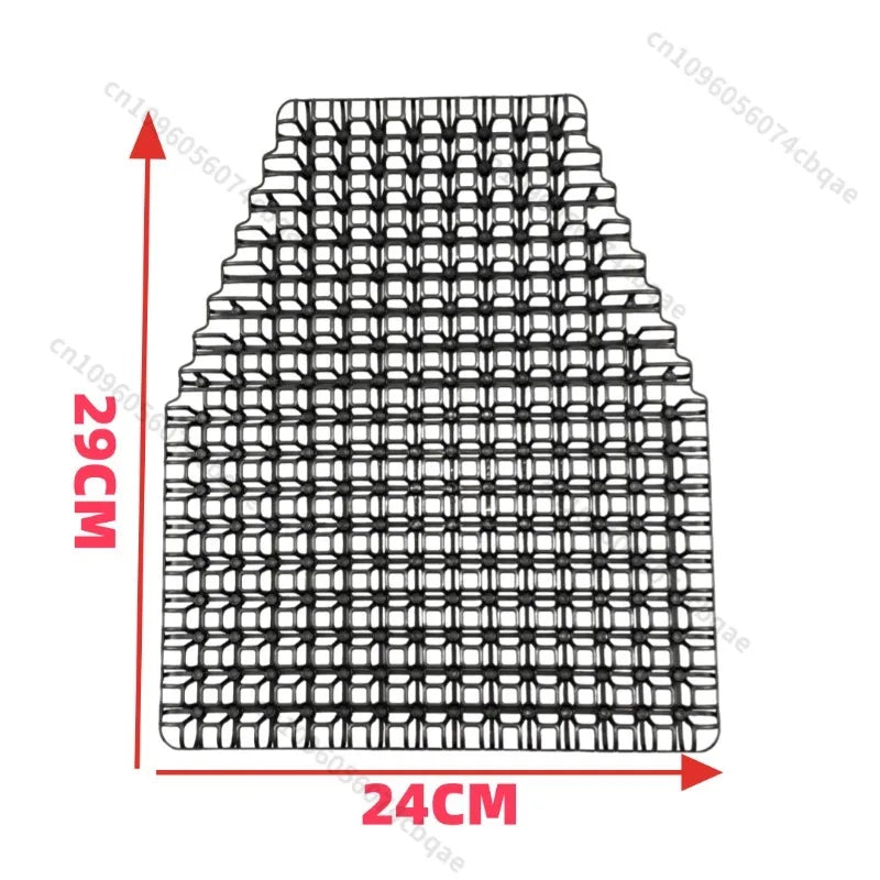 Tactical Vest Breathable Pad 4D Hollow Cooling Sweat Wicking Cushion Multifunctional Backpack Ventilation Pad