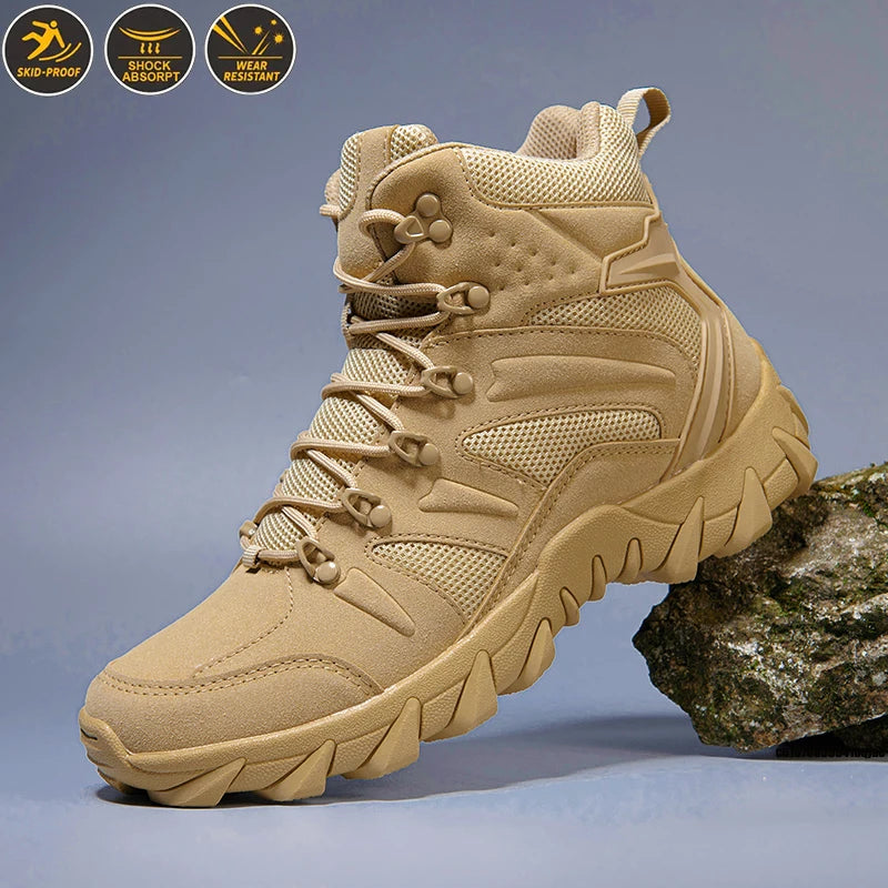 Brand Men Super Warm Snow Boots Winter Men's Ankle Boots Waterproof Short Boots Outdoor Sneakers Autumn Men's Motorcycle Boots