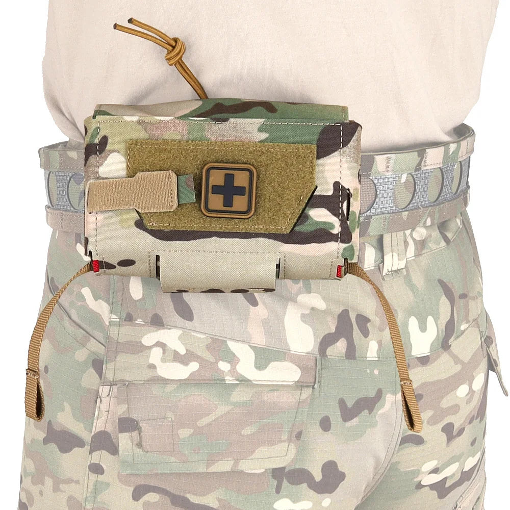 Compact Trauma Pouch V3 Tactical Molle Medical Bag MD2 IFAK Pouch For Airsoft Hunting Plate Carrier Waist Belt Gear