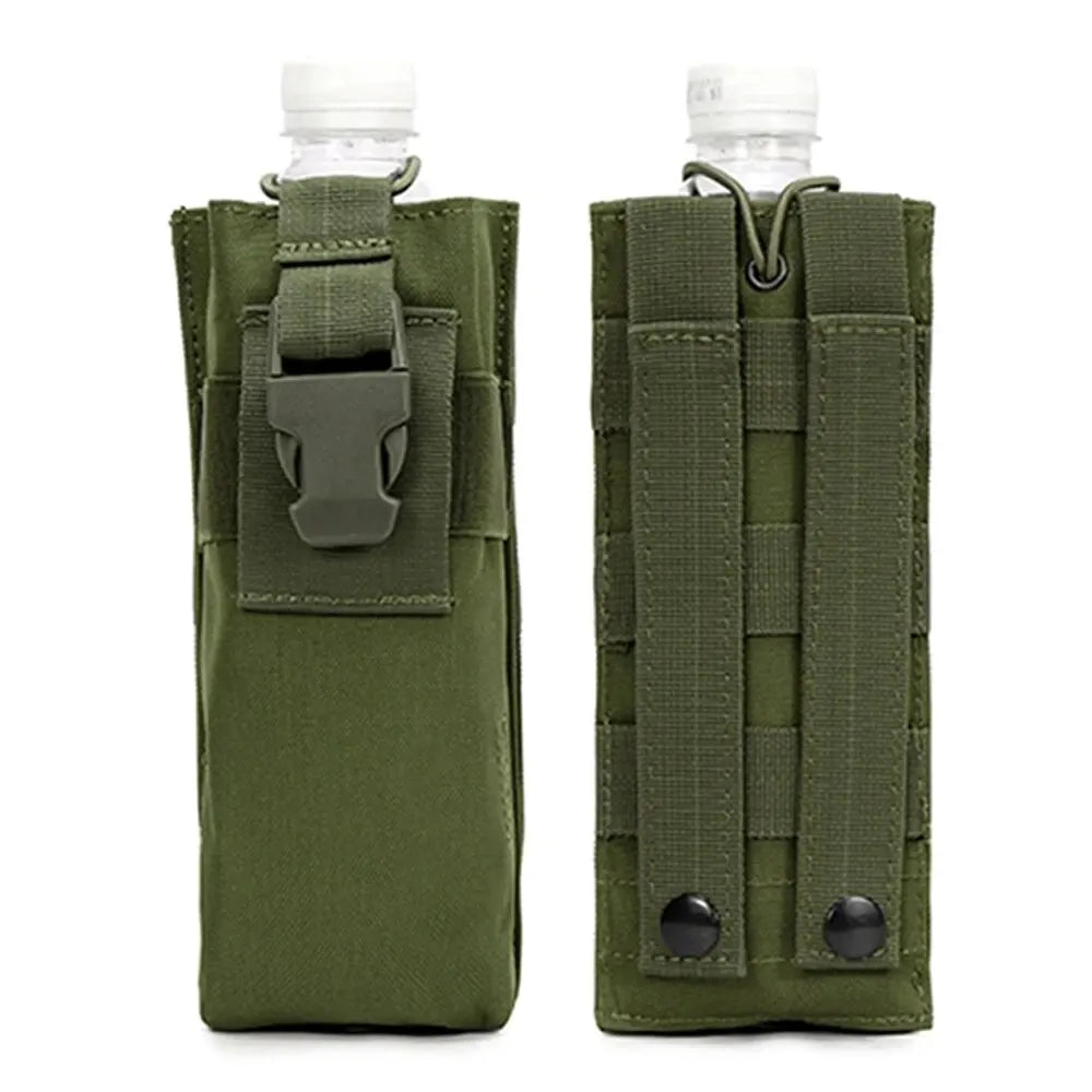 Molle Water Bottle Holster Pouch Outdoor Sports Riding Camping Hiking Hunting Travel Canteen Kettle Holder EDC Tool Waist Bag