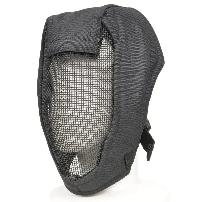 Military Full Face Mask V3 FencingTactical Steel Metal Mesh Paintball Mask Hunting Army Wargame Protective Helmet