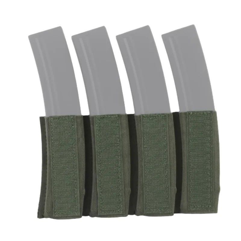 Outdoor MK4 chest hanging inner liner, 4-pack magazine bag, two sizes, suitable for MP5 respectively, MP7