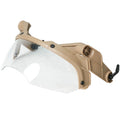BOOIU Tactical Helmet OP horn Goggles Air Gun Cycling Goggles Hiking CS Paintball Shooting Hunting Helmet Protective Equipment