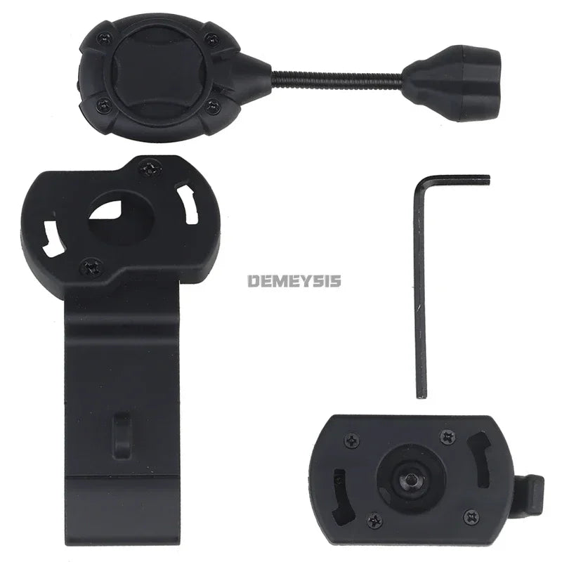 Tactical Helmet Light 3 Modes LED Flashlight Multifunctional Energy Saving Outdoor Night Lighting for Laser Hunting Helmets Lamp