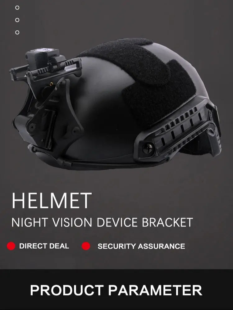 FAST MICH2000 Quick Installation Kit Tactical Helmet Night Vision Mirror Protective Helmet Accessories Rhino NVG PVS-7 PVS14