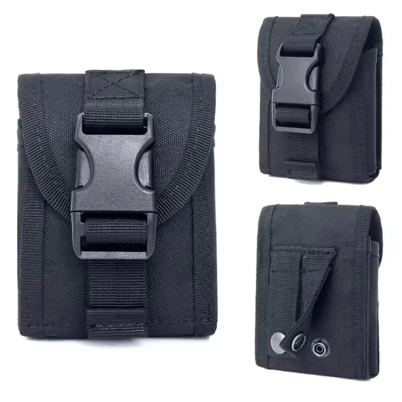 Compact Water Resistant MOLLE Tactical EDC Utility Pouch Multi Purpose Waist Pocket Magazine Ammo Cigarette Storage Bag