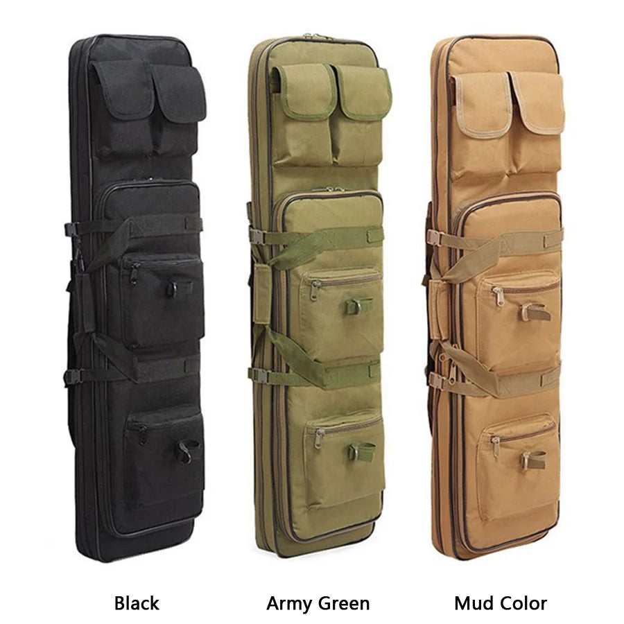Fishing gear real person CS outdoor camouflage gun bag shoulder fishing 120CM dog bag 1M letter bag