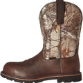 Tree pattern men long boots western boots big size hiking shoes embroidery boot