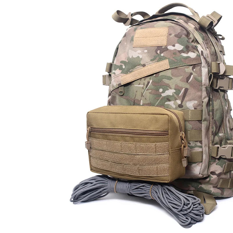 1000D Tactical Sack Pouch Sub Abdominal Drop Down Belly Utility Bag For D3 Chest Rig MK3 Hunting Vest Plate Carrier Storage Bag