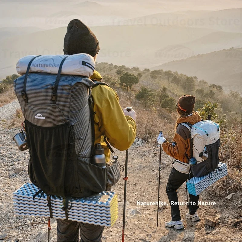 Naturehike Rock 2.0 Hiking Backpack 30L/45L/60L Large Capacity with Rain Cover Professional Outdoor Travel Trekking Shoulder Bag