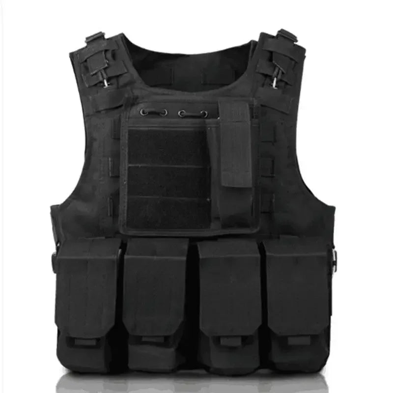 Tactical Vest Fluorescence Molle Vests Equipment Outdoor Clothing CS Sports Hunting Camouflage Vest Tactics Waistcoat