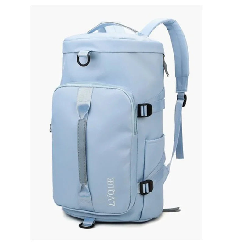 Large Capacity Outdoor Sports Gym Bag Travel Dry Wet Separation Backpack Luggage Gym Bags For Fitness Training Men Women