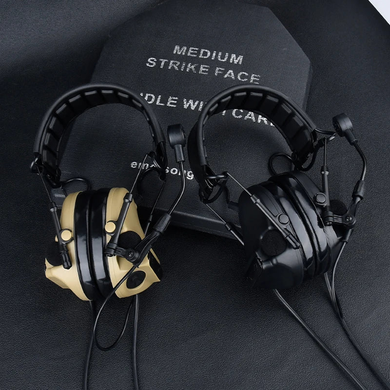 WADSN C3 CIII Tactical Headset Adaptive Noise Canceling Microphone Communication Headphone Outdoor Shooting Hearing Protection