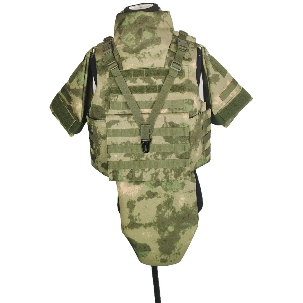Full Protective Hunting Tactical Vest Outdoor Molle Plate Carrier Tactics Camouflage Equipment Collar Shoulder Protector