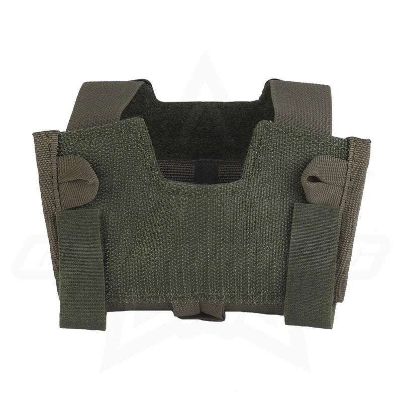 High-Performance Helmet Battery Pack - Versatile Auxiliary Bag, Elastic Strap Design for Hunting and Outdoor Use