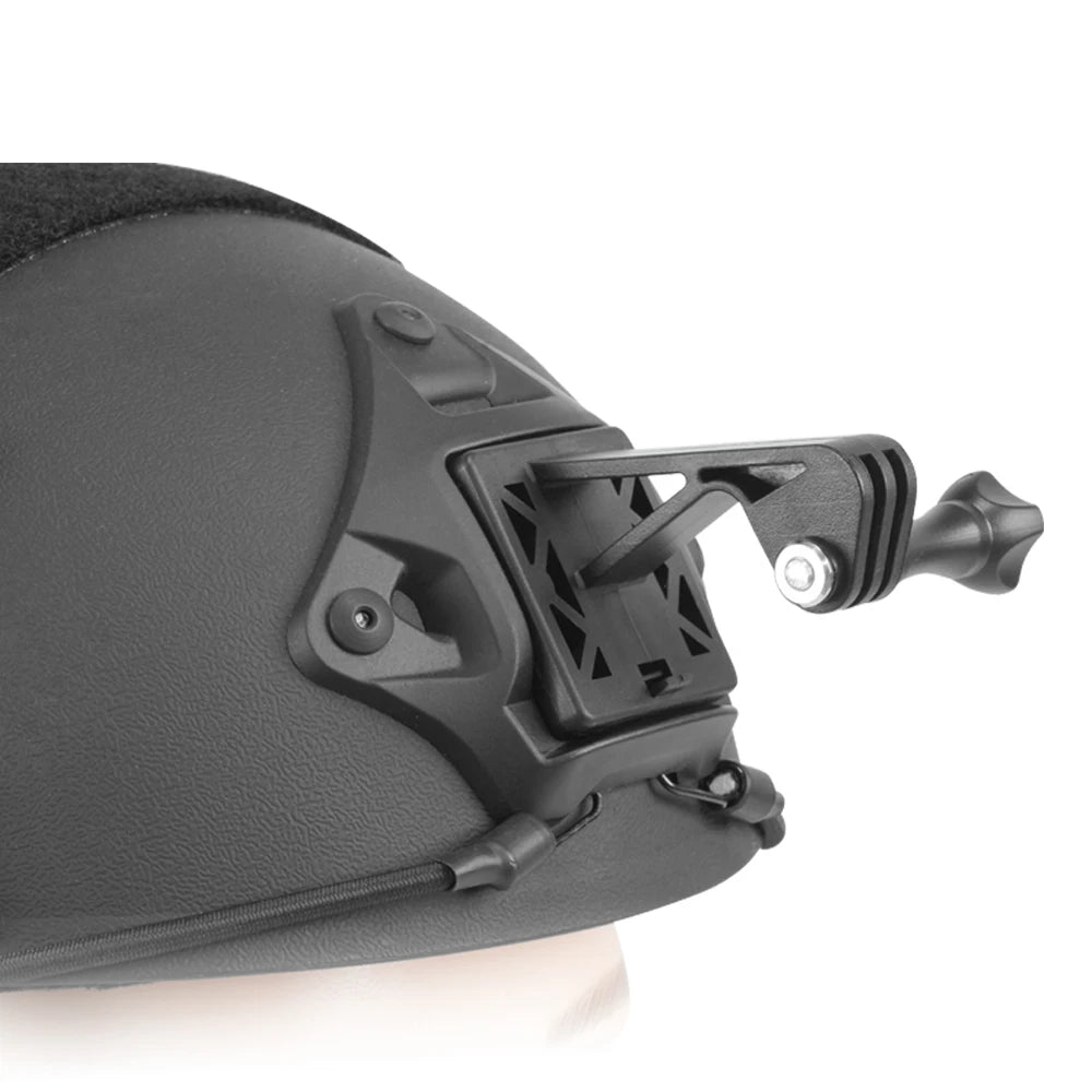 BOOIU Tactical Helmet Camera Stand Use Easily Lightweight Enhance Shooting Stability Adapted To Complex Environments Accessories