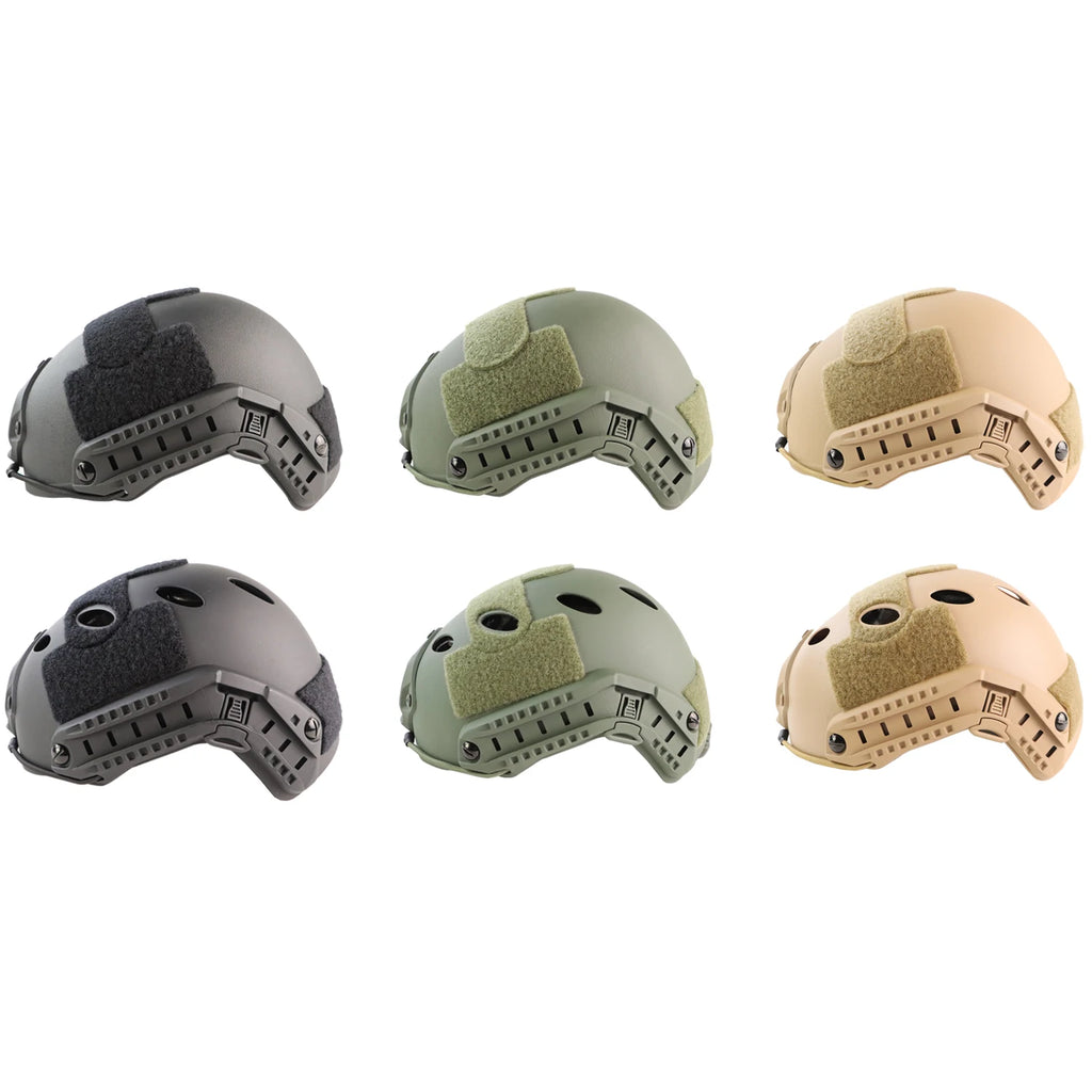 BOOIU Fast Tactical Helmet Thicken ABS Outdoor Air Gun Shooting CS Protective Equipment Riot Helmets Riding Protect Helmet