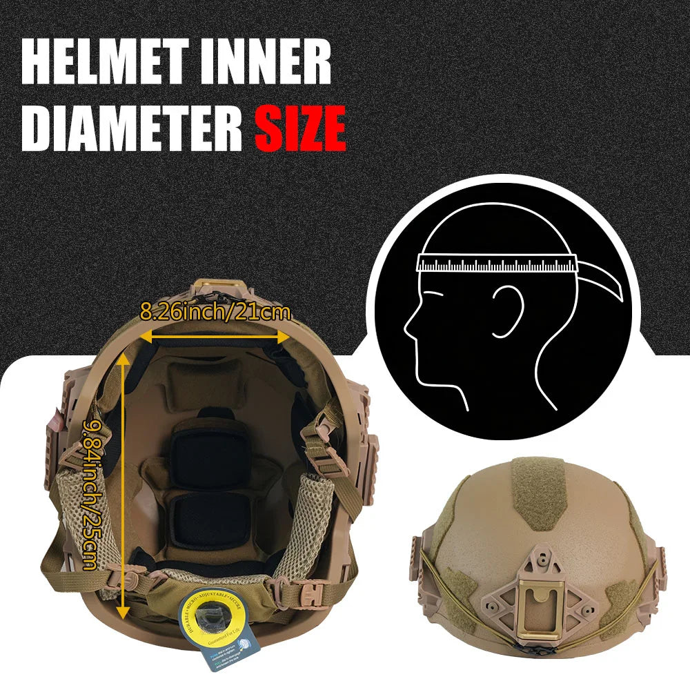 BOOIU Wendy FRP Training Tactical Equipment Helmet Adjustable Knobs Liner Pad Helmet For Outdoor Hunting CS Protective Gear