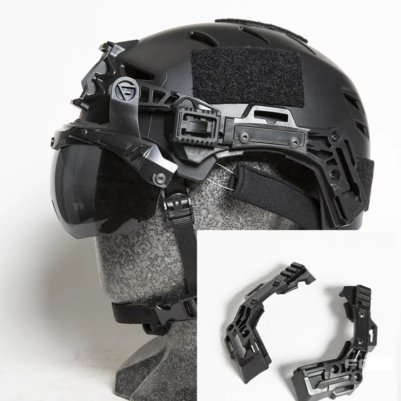 FMA EX Carbon/LTP Rail 3.0 Retrofit Kit Dual Sport Tactical Helmet Dedicated for Boxing and Riding Portable