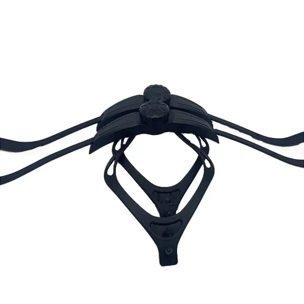 Universal 1pc Helmet Adjustable Strap Retention System Head Locking Buckle For Cycling Skiing Skating Equestrian Safe