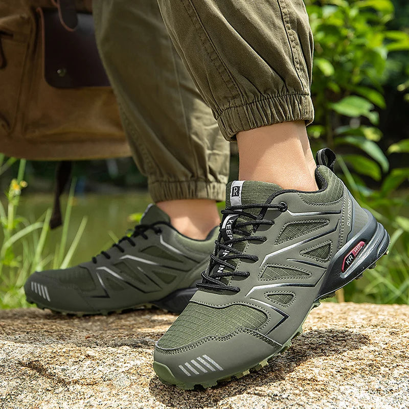 Men's Hiking Shoes Waterproof Hiking Camping Training Hunting Tactical Boots All-terrain Outdoor Sports Shoes Cycling Shoes