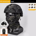 Multi-functional FAST Tactical helmet reversing goggles set engineering anti-riot action version of military fan training helmet