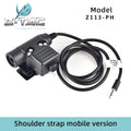 ZTAC Element Standard Version PTT Headset Transmission Button Control Switch Handheld Intercom Connection Line Z113U94