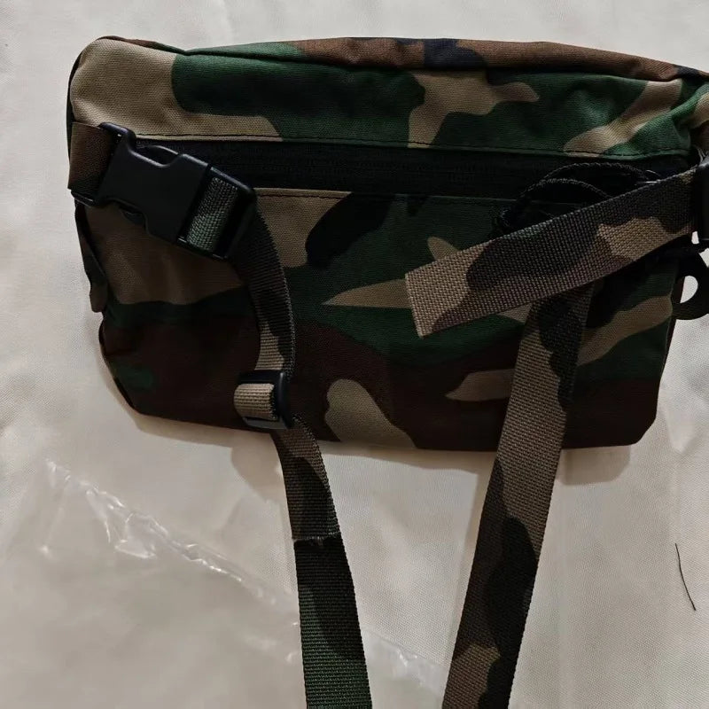 Outdoor Tactical Upgraded Version Adjustable Waist Pack Storage Bag